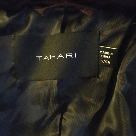 NWT Tahari purple plum Winter Coat - Picture 12 of 13